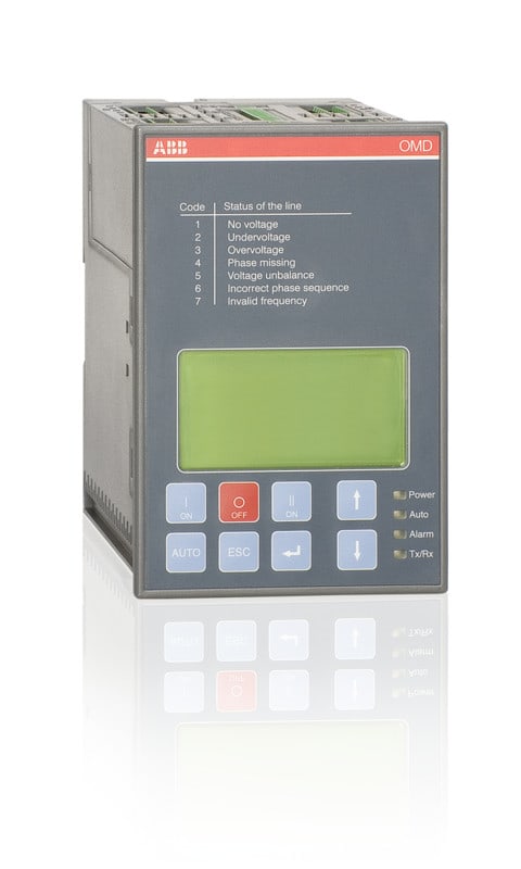 ABB - Ohjausyksikkö näytöllä - OMD800E480C-A1