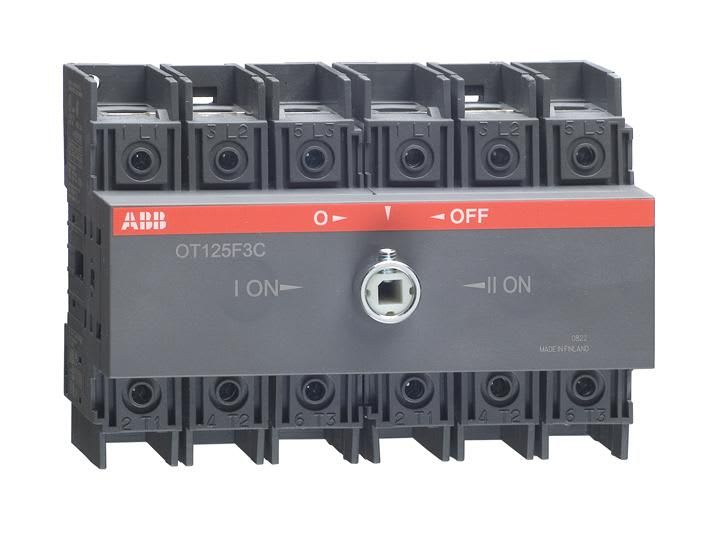 ABB - Vaihtokytkin 125A 3p - OT125F3C