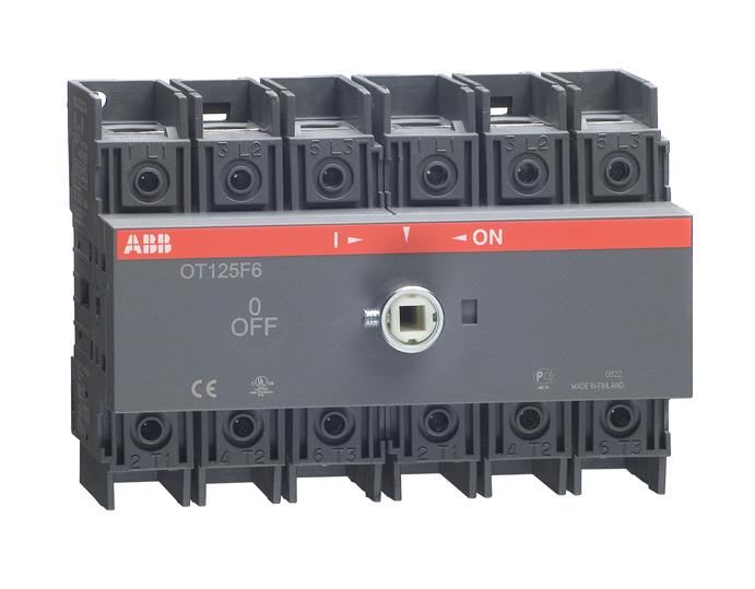 ABB - Kuormankytkin 125A 6p - OT125F6