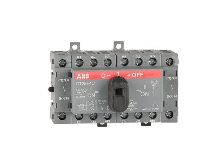 ABB - Vaihtokytkin 25A 4p - OT25F4C