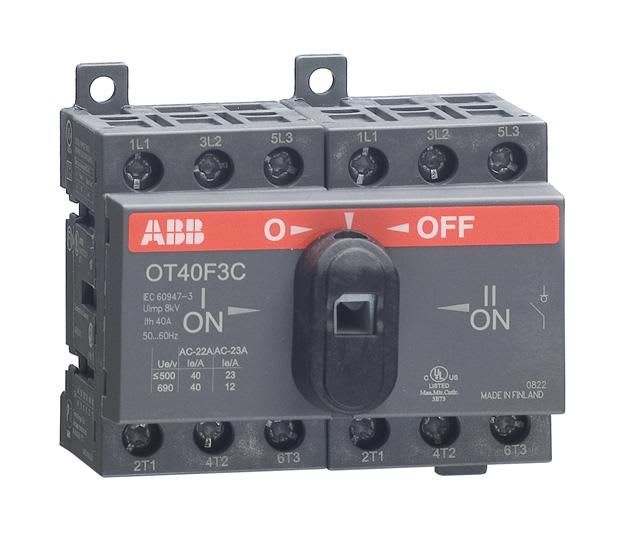 ABB - Vaihtokytkin 40A 3p - OT40F3C