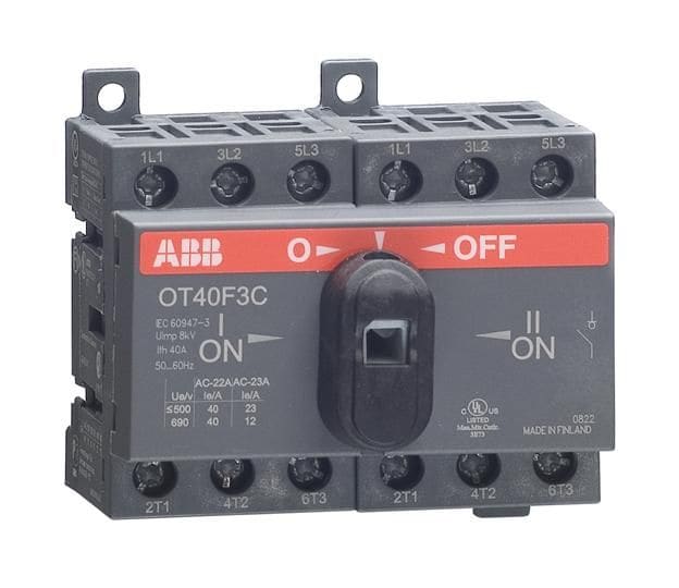 ABB - Vaihtokytkin 40A 3p - OT40F3C