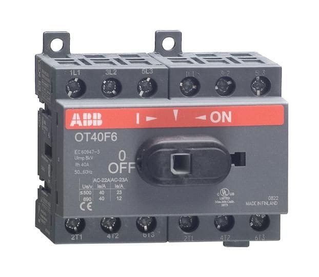 ABB - Kuormankytkin 40A 6p - OT40F6