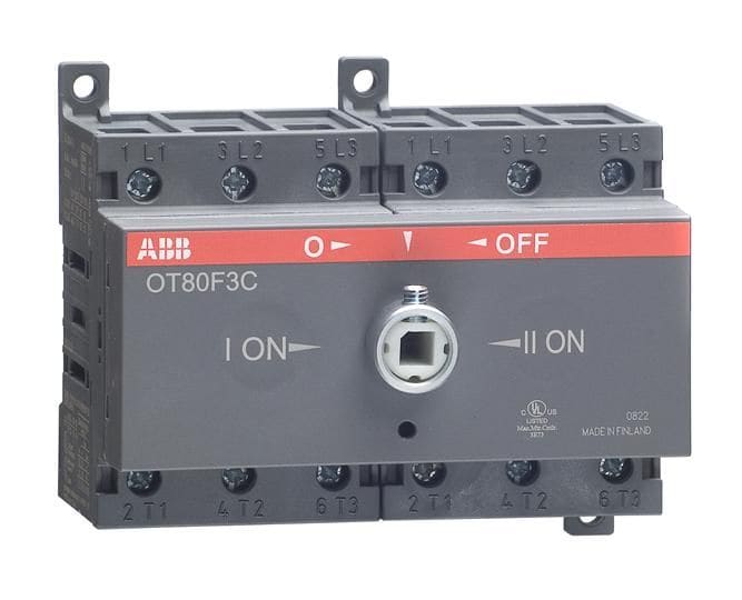 ABB - Vaihtokytkin 80A 3p - OT80F3C