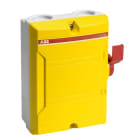 ABB - Turvakytkin 11kW 4p muovi punakeltainen - BWS425YTPSN