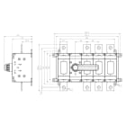 KATKO - Kuormankytkin vääntö - KU 4630 4x630A 400V 355kW