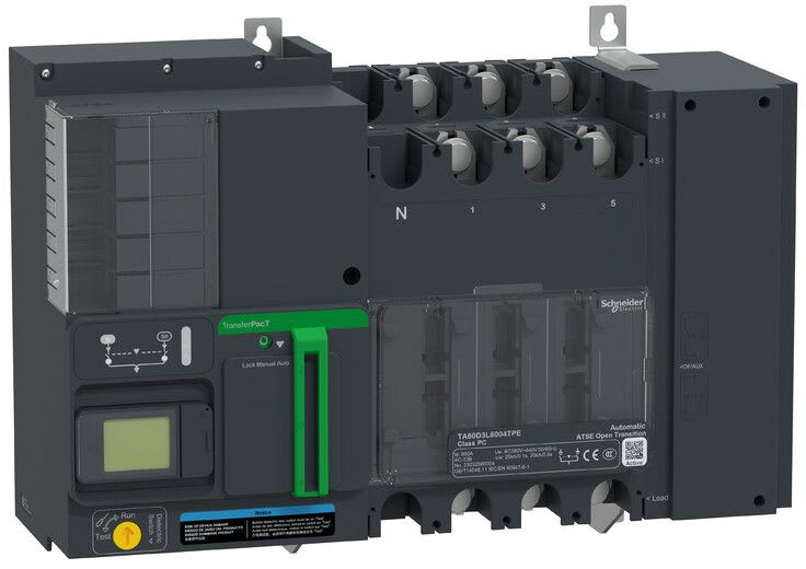 SCHNEIDER ELECTRIC - Vaihtokytkin - TA80 Active 800A 3P LCD-HMI