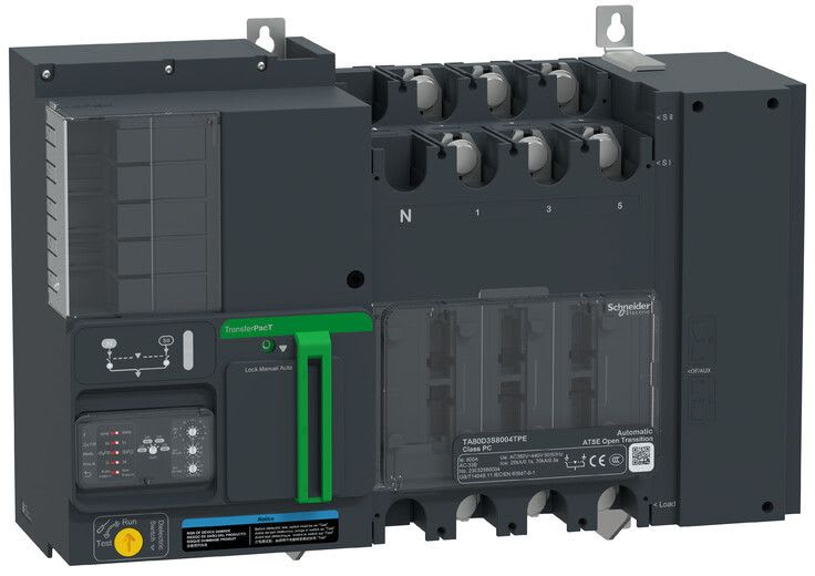 SCHNEIDER ELECTRIC - Vaihtokytkin - TA80 800A 3P valintakytkin-HMI