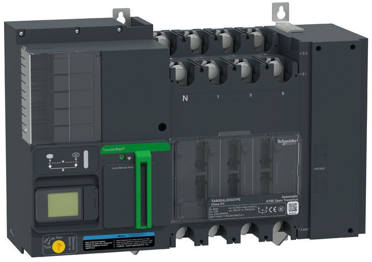 SCHNEIDER ELECTRIC - Vaihtokytkin - TA80 Active 800A 4P LCD-HMI