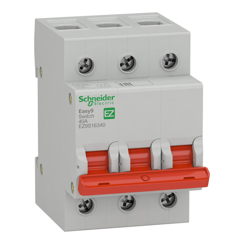 SCHNEIDER ELECTRIC - Pääkytkin - Easy9 pääkytkin 3P 40A 400V