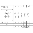 SÄLZER - Nokkakytkin vaihto - P220 0-1 5N 20A DIN