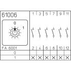 SÄLZER - Nokkakytkin vaihto - P220 0-1 6N 20A DIN