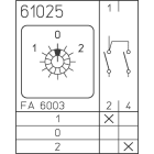 SÄLZER - Nokkakytkin vaihto - P220 1-0-2 1N 20A 22.5