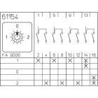 SÄLZER - 1-0-2,4nap,63A,4-pistekansik - S606-61154-003M1