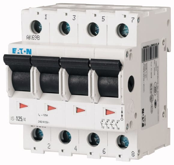 EATON - Pääkytkin - IS-16/4 16A 4-NAP.