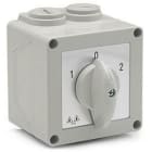 KRAUS & NAIMER - K&N-kytkin koteloitu IP65 - CA10A210 PF1 20A 1-0-2 1-n