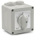 KRAUS & NAIMER - K&N-kytkin koteloitu IP65 - CA10A210 PF1 20A 1-0-2 1-n