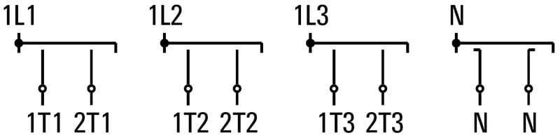 KRAUS & NAIMER - Verkonv.kytkin IP65 ei kojev. - KG64B T904/K 4-n 63A