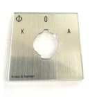 KRAUS & NAIMER - K&N 48x48 etulevyasent - S0F991/A00-P1L SFS0006 PLEXI