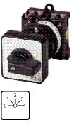 EATON - Kytkin - T0-2-8242/Z ASK. 1-N 0-1-2-3-4