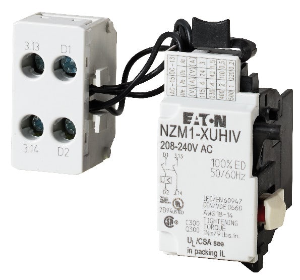 EATON - Alijännitelaukaisija - NZM1-XUHIV208-240AC