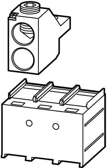 EATON - Tunneliliitin 3-nap - NZM3-XKA2