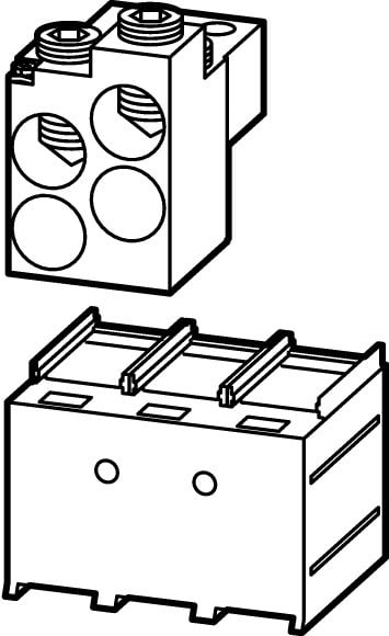 EATON - Tunneliliitin 3-nap - NZM4-XKA