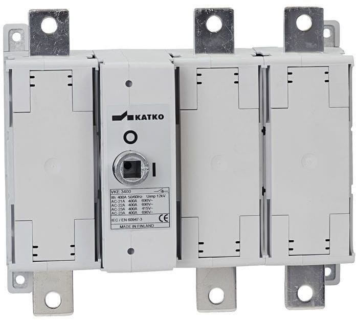 KATKO - Kuormankytkin 3-nap 400A - VKE 3400 LVK228LK14