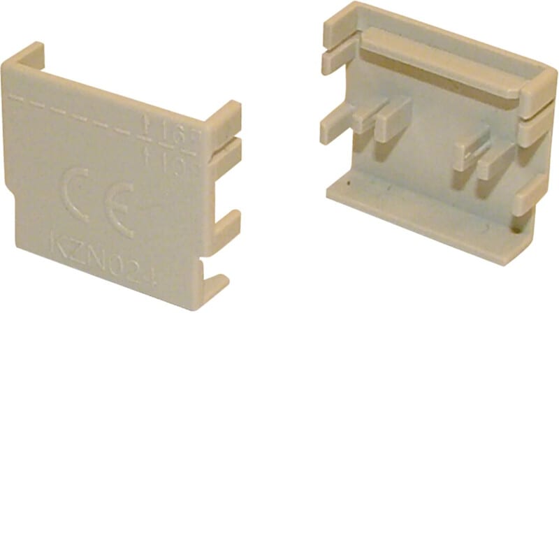 HAGER - Päätysuoja 4-nap.kiskolle - KZN024 4-napaisille kiskoille