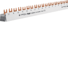 HAGER - Virtakisko 4-nap. - KDN451E L1-N-L2-N-L3-N 56-mod