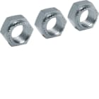 HAGER - Asennustarvike E3 - UVZ1M12SM mut.3kpl Ø14.5mm/M12