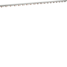 HAGER - Virtakisko - KB380B 3-nap 63A 1m tappi