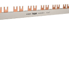 HAGER - Virtakisko 1m - KD282N 2-NAP 80A L1,L2,H