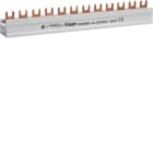 HAGER - Virtakisko - KDN480A 4-NAP 80A 12MOD