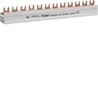 HAGER - Virtakisko - KDN480A 4-NAP 80A 12MOD