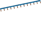 HAGER - Virtakisko - KB163N 1-mod.koj.sin 12-mod