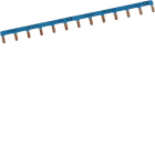 HAGER - Virtakisko - KB163N 1-mod.koj.sin 12-mod