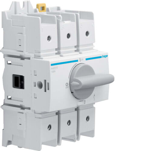 HAGER - Kuormankytkin vääntö - HAD310 3x100A 690VAC DIN