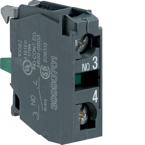 HAGER - Apukosketin - HZF301 1s apukytk. turva