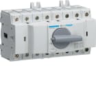 HAGER - Verkonvaihtokytkin - HIM408 4x80A 1-0-2 DIN