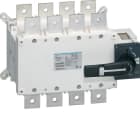 HAGER - Verkonvaihtokytkin - HI458 4N 1-0-2 630A 690VAC