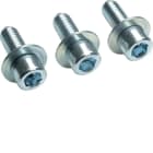 HAGER - Asennustarvike - LVZ1230 ruuvi M12x30 3kpl