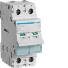 HAGER - Kuormankytkin vipu - SBN280 0-1 2N 80A 400VAC DIN