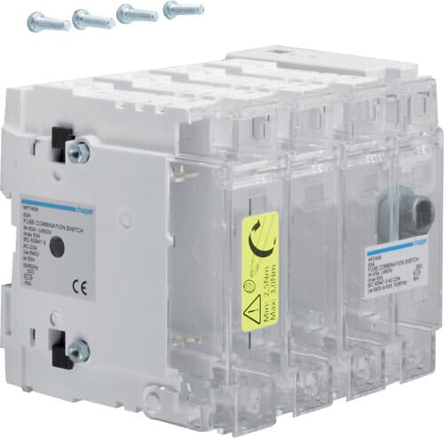 HAGER - Kytkinvaroke - HFD406 4N 63A NH000