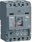 HAGER - Kompaktikatkaisija - P160 LSI 3N 40A 25kA