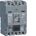 HAGER - Kompaktikatkaisija - P160 Energy 3N 100A 25kA