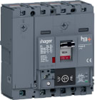 HAGER - Kompaktikatkaisija - P160 Energy 4N 160A 70kA
