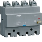 HAGER - Vikavirtalohko h3+ - P250 4N 100A 30mA