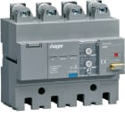 HAGER - Vikavirtalohko h3+ - P250 4N 100A 0.03-6A häl.