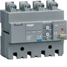 HAGER - Vikavirtalohko h3+ - P250 4N 160A 0.03-6A